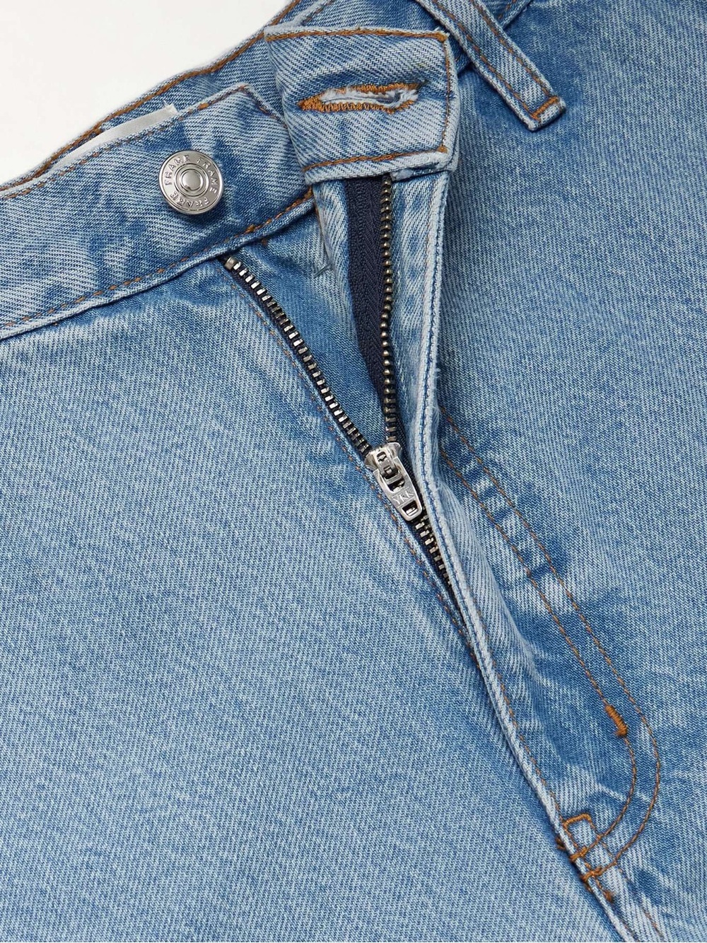 Frame The Drape High Waist Wide Leg Jeans in Sweetheart - Picture 6 of 13